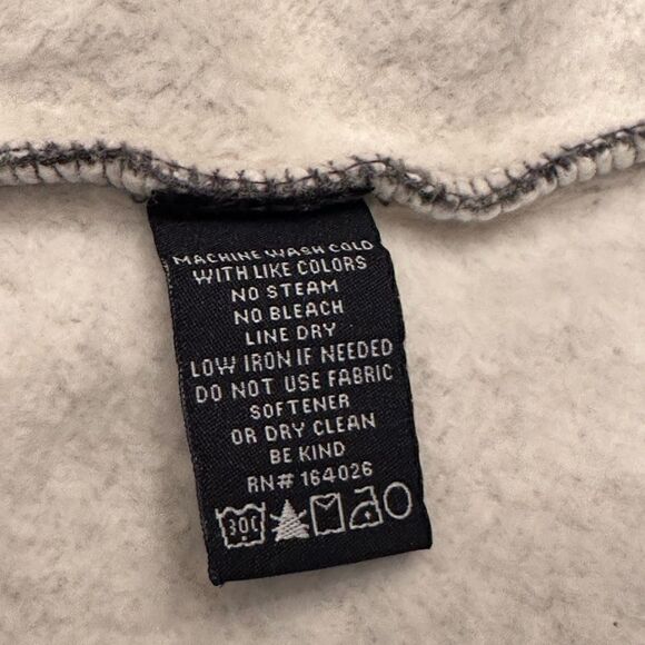 Tailor Vintage faux shearling neck button front jacket size M, NWT - Picture 8 of 9